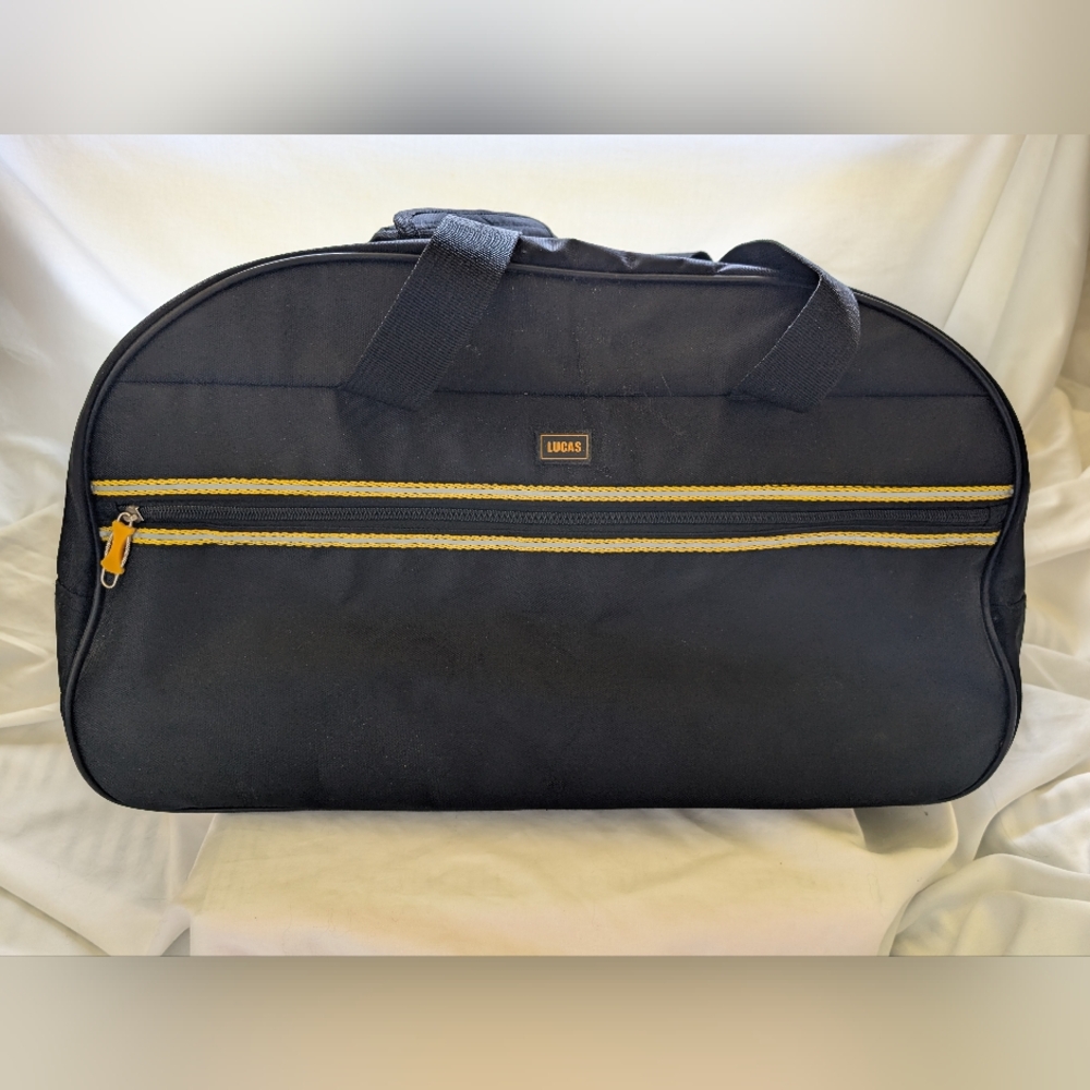 Lucas  Black Travel Bag